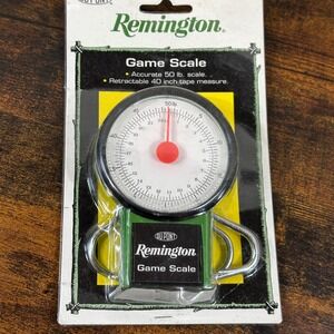 Game Scale Remington DuPont 50lb Capacity 40in Tape Measure Green Black New